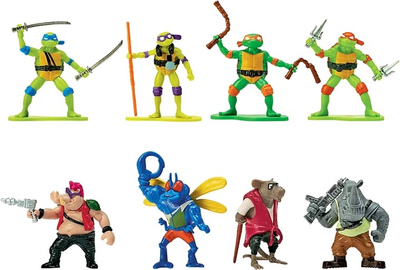 Zestaw figurek Playmates Teenage Mutant Ninja Turtles Battle Pack 8 szt (0043377835622)