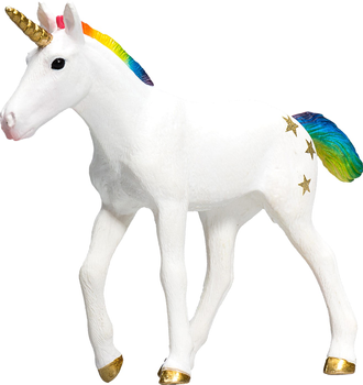 Figurka Mojo Unicorn Baby Rainbow Large 13 cm (5031923873605)