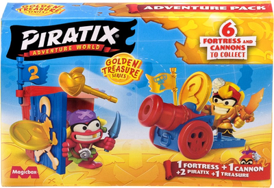 Zestaw figurek Magic Box Piratix Golden Treasure Adventure Pack (8431618030745)