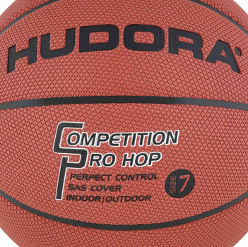 Piłka do koszykówki Hudora Competition Pro Hop Rozmiar 7 (4005998854761)