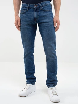 Джинсы Slim Fit мужские Big Star Terry Slim-551 W28-L32 Темно-синие (5900714675806)