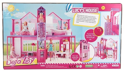 Лялька Adar Defa Lucy House з іграшковим будиночком 29 см (5901271548497)