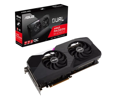 Відеокарта Asus DUAL-RX6700XT-O12G