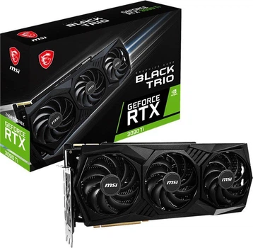 Відеокарта MSI GeForce RTX 3090 Ti BLACK TRIO 24G