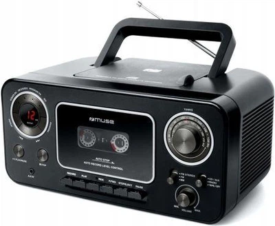 Радіоприймач Muse M-182RDC Black