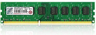 Пам'ять для настільних комп'ютерів Transcend 4 GB DDR3 1333 MHz (TS512MLK64V3H)