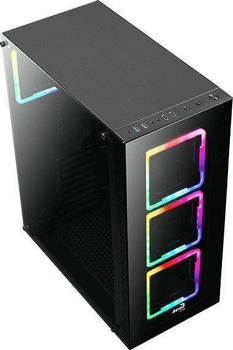 Корпус AeroCool Tor Pro-G-V1 Black Window (ACCF-PB11043.11)
