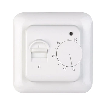 Терморегулятор-реле для теплої підлоги HVAC M5.16 Білий