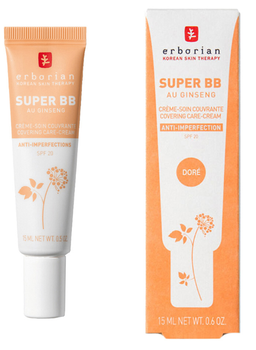 BB krem Erborian Super BB Ginseng SPF 20 Dore 15 ml (8809255787160)