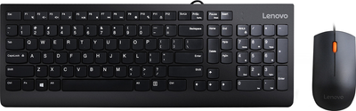 Комплект Lenovo 300 USB Combo Черный УКР (GX31D64833BK) 272953