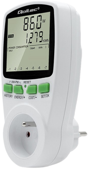 Счетчик электроэнергии Qoltec PM0627 (5901878506272)