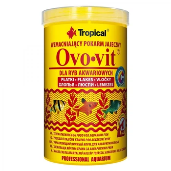 Корм Tropical Ovo-Vit хлопья 1 л (200г) для всех аквариумных рыб