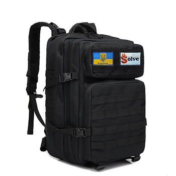 Тактичний похідний рюкзак на 45 л KT6003002 Чорний