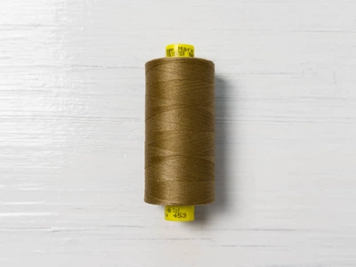 Нитки Gutermann #120 арт. 453, Коричневый, №120, полиэстер 100%