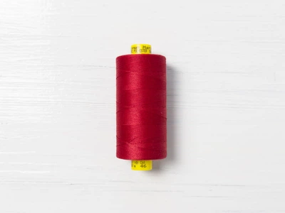 Нитки Gutermann #120 арт. 46, Красный, №120, полиэстер 100%