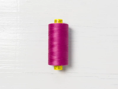 Нитки Gutermann #120 арт. 321, Розовый, №120, полиэстер 100%
