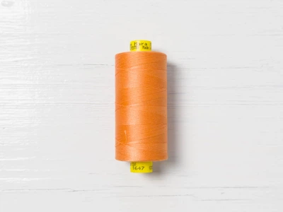 Нитки Gutermann #120 арт. 1647, Оранжевый, №120, полиэстер 100%
