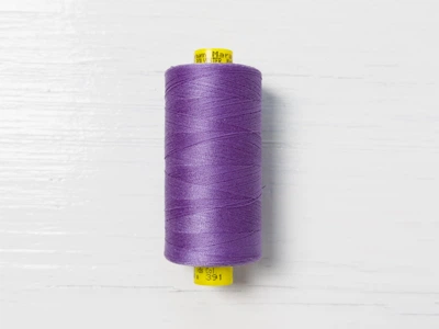 Нитки Gutermann #120 арт. 391, Фиолетовый, №120, полиэстер 100%