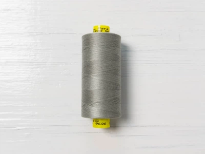Нитки Gutermann #120 арт. 9606 Сірий, №120, поліестер 100%