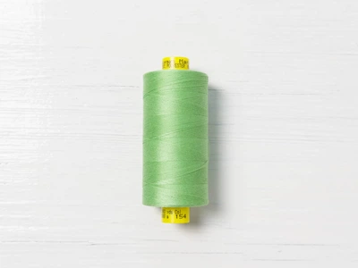 Нитки Gutermann #120 арт. 154, Зеленый, №120, полиэстер 100%