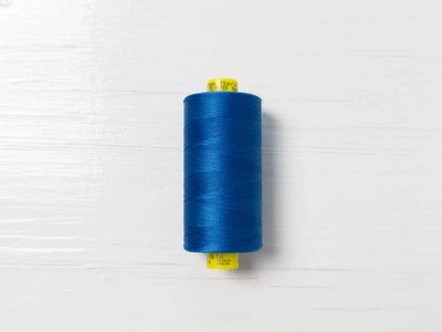 Нитки Gutermann #120 арт. 322, Синий, №120, полиэстер 100%