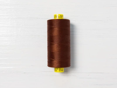 Нитки Gutermann #120 арт. 230, Коричневый, №120, полиэстер 100%
