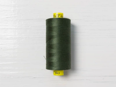 Нитки Gutermann #120 арт. 561, Зелений, №120, поліестер 100%