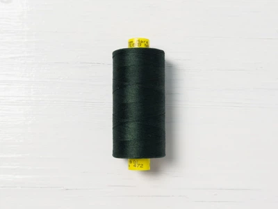 Нитки Gutermann #120 арт. 472, Зеленый, №120, полиэстер 100%