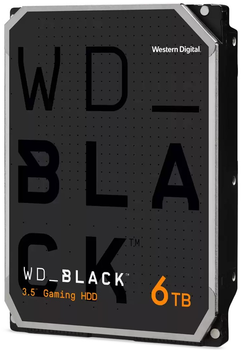 Жорсткий диск Western Digital Black Gaming 6TB 7200rpm 128MB 3.5" SATA III (WD6004FZWX)