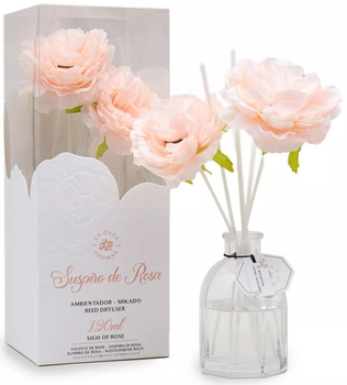 Patyczki zapachowe w formie kwiatu La Casa De Los Aromas Flower Westchnienie Róży 120 ml (8428390061401)