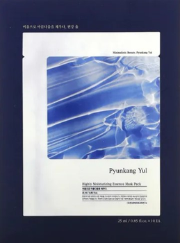 Маска листовая увлажняющая Pyunkang Yul Highly Moisturizing Essence Mask Pack 25 мл (8809486681190)