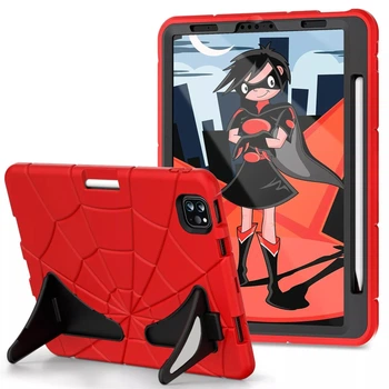 Чохол STR Spider Apple iPad Air 11 (2025) 10.9" екран дитячий з підставками Spiderman Red/Black