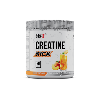 ?MST Nutrition, Креатин, Creatine Kick 7 in 1, (7 креатинов в 1), персиковый чай, 300 г (MST-16484)