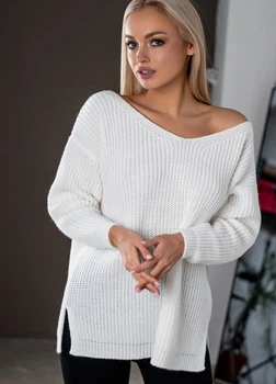 Світло "Кайлі" Білий 44-48 Oversize Anika 000005545