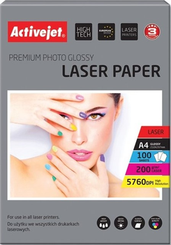 Papier fotograficzny Activejet AP4-200G100L 100 arkuszy