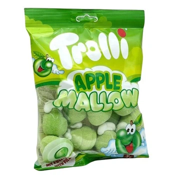 Маршмеллоу Trolli apple mallow без глютену, 150 г