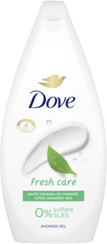 Крем-гель для душа Dove Прикосновение свежести с зеленым чаем и огурцом 450 мл (8720181360602/8720181471742)
