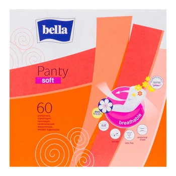 Прокладки щоденні Bella Panty Soft Deo Fresh 60 шт (5900516311162)