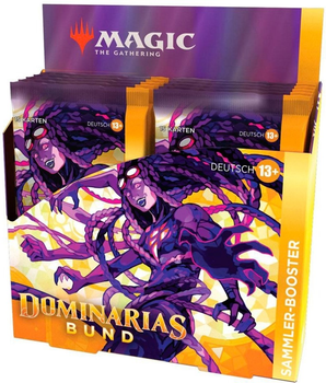 Колекційні карти Magic The Gathering Wizards of the Coast Dominarias Bund Sammler Booster Німецький (5010993876280)