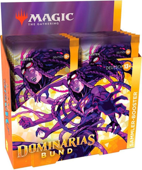 Колекційні карти Magic The Gathering Wizards of the Coast Dominarias Bund Sammler Booster Німецький (5010993876280)