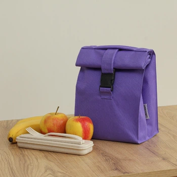 Термосумка для ланча Lunch bag UA ланч бег М Фиолетовый