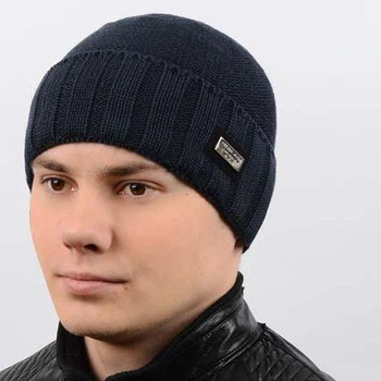 Чоловічі шапки Alex Qp17046 L / 57-58 темно-синій