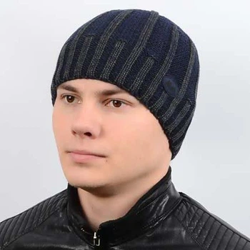Чоловічі шапки Alex Al17038 L / 57-58 темно-синій