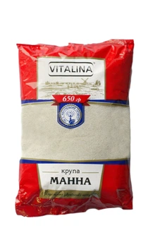 Крупа манна Vitalina 0,65кг