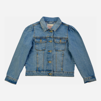Підліткова джинсова куртка для дівчинки Cool Club CJG2321276 152 см Блакитна (5903272933135)