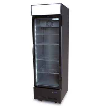 Шафа холодильна для напоїв GoodFood BC480BB2LED чорна-чорна