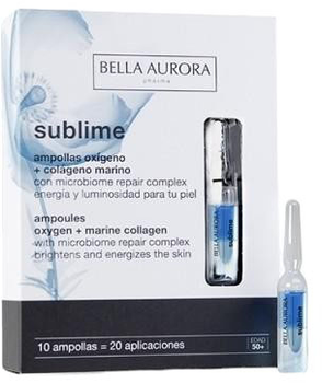 Serum do twarzy w ampułkach Bella Aurora Sublime 10 x 2 ml (8413400006480)