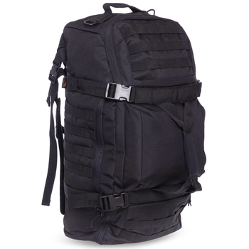 Рюкзак тактичний рейдовий SILVER KNIGHT 36 літрів Pro Ultra (нейлон, оксфорд 900D, розмір 66х32х17см, чорний)