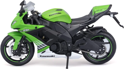 Металева модель мотоцикла Maisto Kawasaki Ninja з підставкою 1:12 (0090159327097)