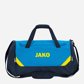 Спортивная сумка тканевая Jako Iconic 1924-444 Синий/Голубой/Желтый (4067633125407)